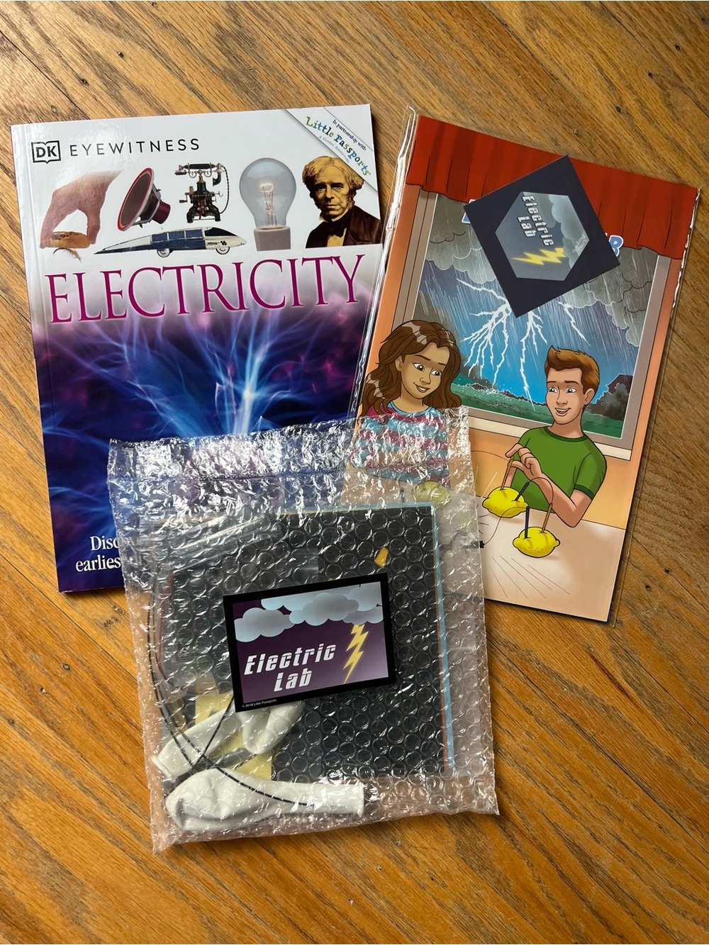 Little Passports Kit! Electricity Book + Electric Lab Kit